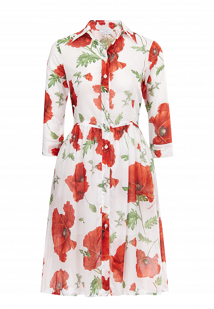 Платье-рубашка с цветочным принтом  POSITANO COUTURE BY BLITZ