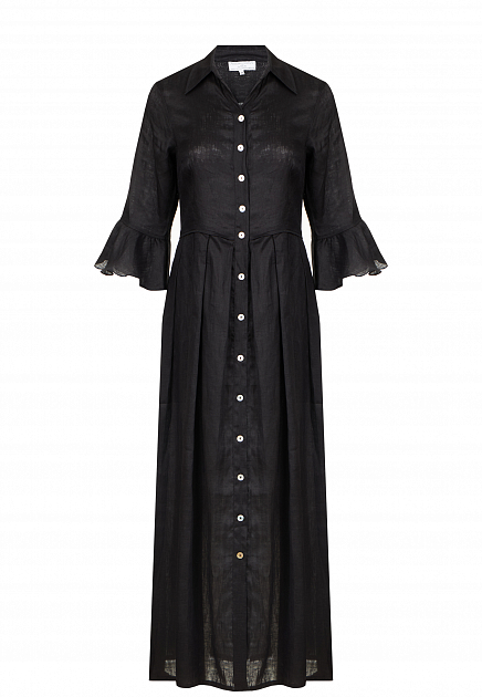 Льняное платье-рубашка POSITANO COUTURE BY BLITZ