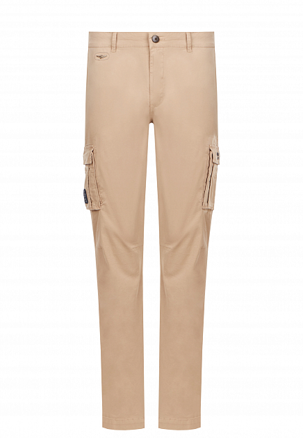 Зауженные брюки с накладными карманами AERONAUTICA MILITARE