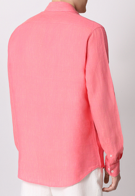 Льняная рубашка EMILIANO ZAPATA  S размера - цвет розовый