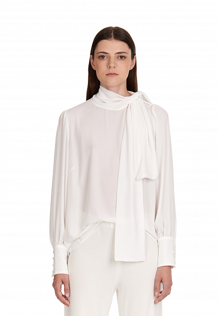 Блуза LIU JO  - Полиэстер - цвет белый