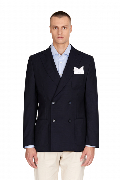 Пиджак CORNELIANI  50 размера - цвет синий