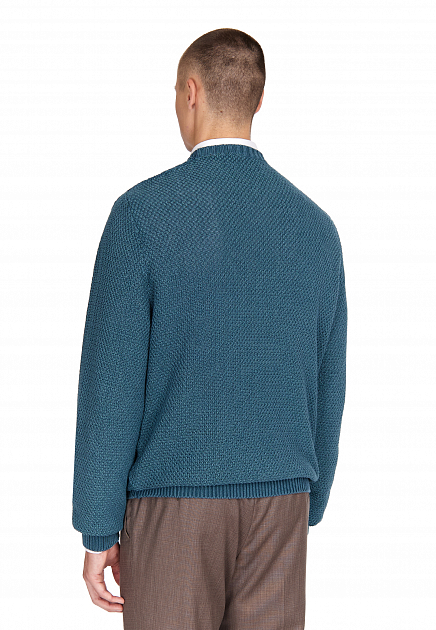 Пуловер CORNELIANI  - Хлопок - цвет зеленый