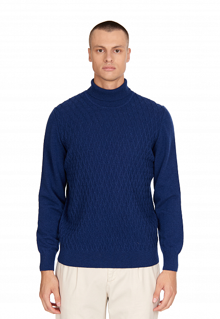Пуловер MANDELLI  - Кашемир - цвет синий