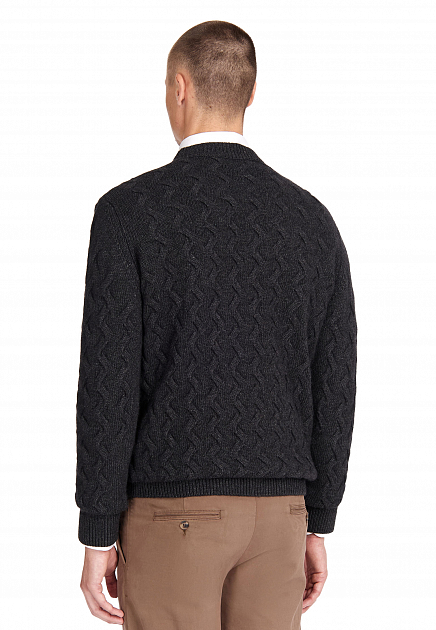 Пуловер SAND  - Вискоза, Шерсть - цвет серый
