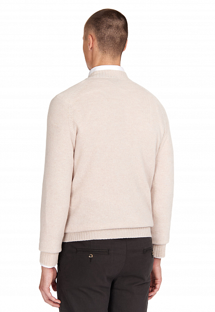 Пуловер SAND  L размера - цвет бежевый