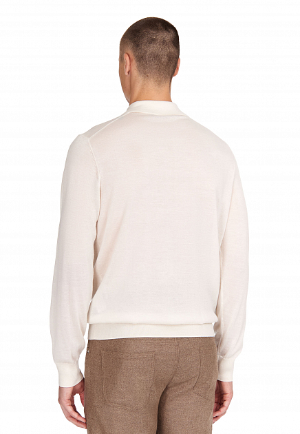 Пуловер CORNELIANI  - Кашемир, Шелк - цвет белый