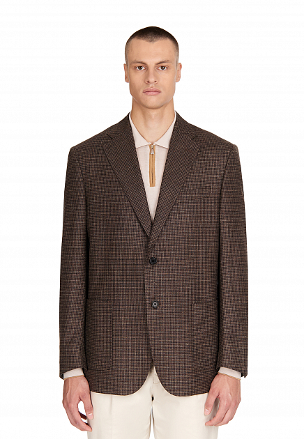 Пиджак CORNELIANI  - Шерсть - цвет коричневый