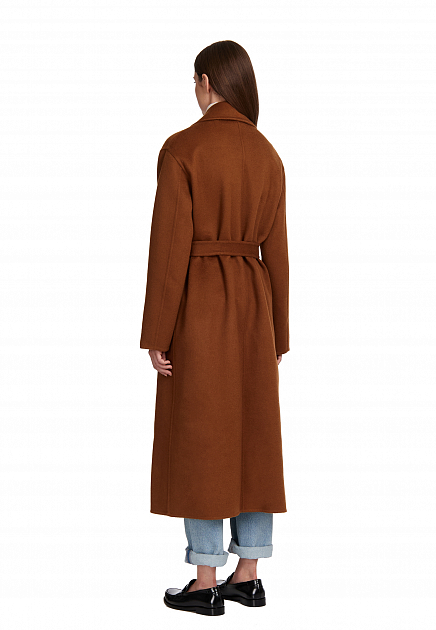 Пальто COLOMBO  - Кашемир - цвет коричневый