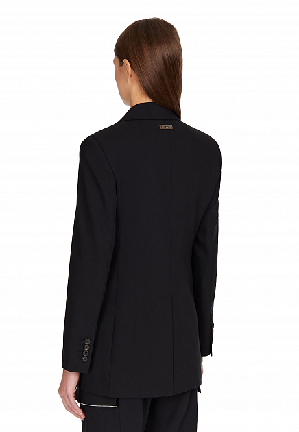 Пиджак PESERICO  - Полиэстер, Шерсть - цвет черный