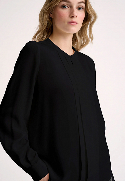 Блуза LUISA SPAGNOLI  S размера - цвет черный