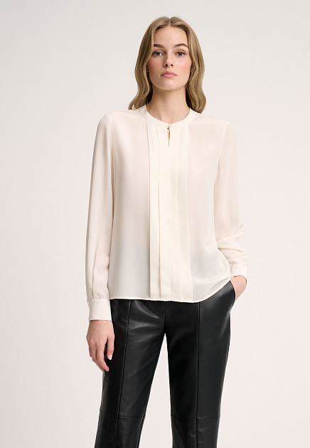 Блуза LUISA SPAGNOLI  S размера - цвет белый