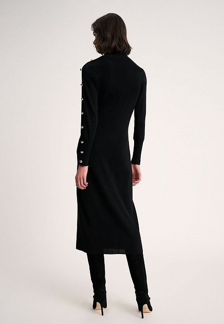 Платье LUISA SPAGNOLI  S размера - цвет черный