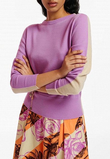 Пуловер ESSENTIEL  S размера - цвет фиолетовый