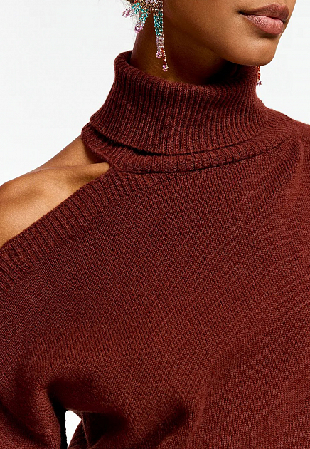 Пуловер ESSENTIEL  S размера - цвет коричневый