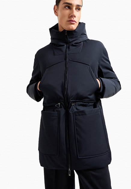 Куртка с кулиской  EMPORIO ARMANI
