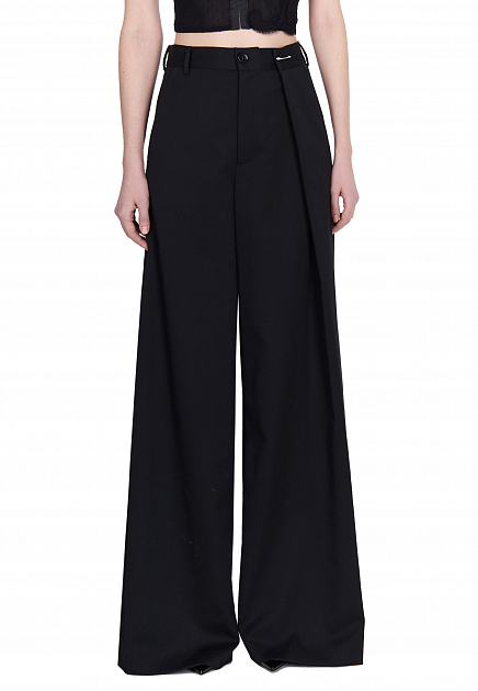 Брюки MM6 Maison Margiela  - Полиэстер, Шерсть