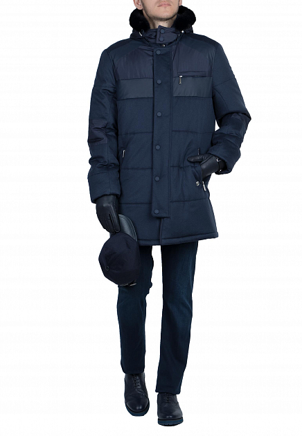 Кашемировая куртка STEFANO RICCI  - Кашемир - цвет синий