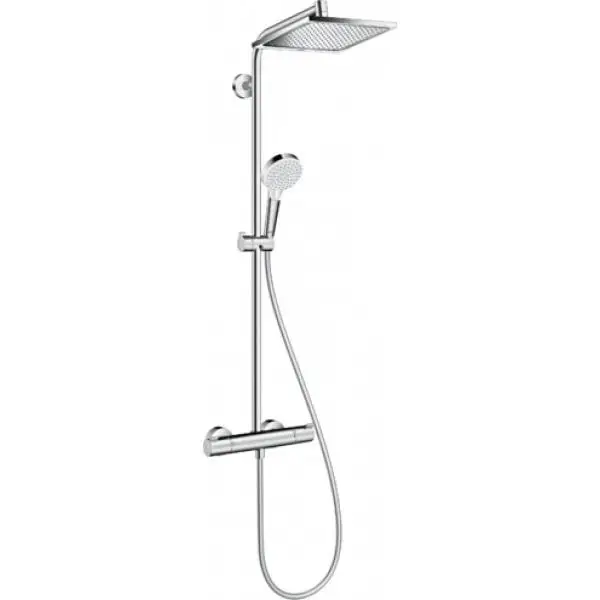 Hansgrohe Crometta E 240 1jet Showerpipe EcoSmart