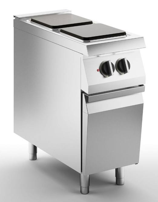 Плита электрическая 2 конфорочн. 700 серии Apach Chef Line SLRE47CS