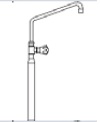 Колонка водяная Apach Chef Line SLNX9CAT