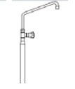 Колонка водяная Apach Chef Line SLNX7CAM