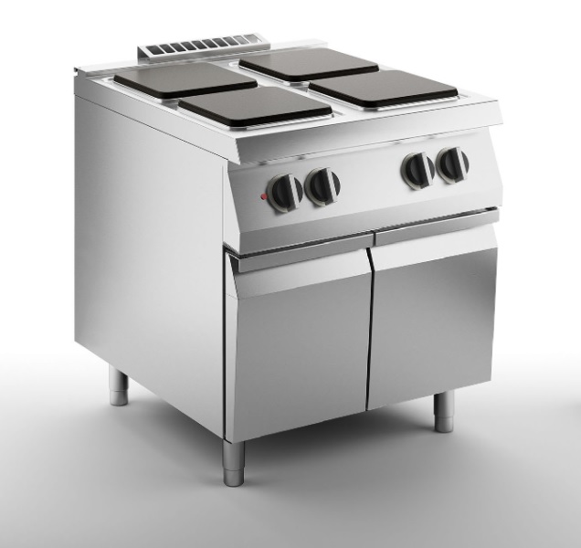 Плита электрическая 4 конфорочн. 700 серии Apach Chef Line SLRE87CS