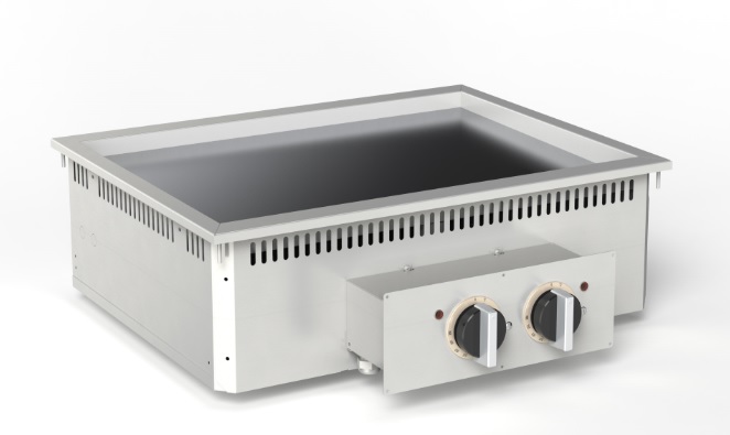 Поверхность жарочная электрическая встраиваемая 700 серии Apach Chef Line SLDI7FTE8LC