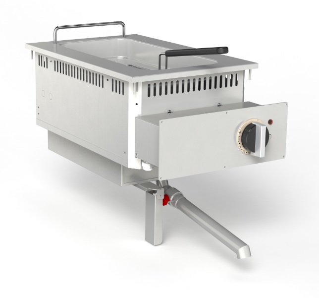 Фритюрница встраиваемая 700 серии Apach Chef Line SLDI7FRIE4S15