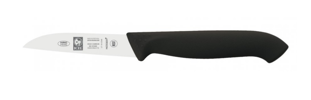 Нож для овощей 8см, черный HORECA PRIME 28100.HR02000.080