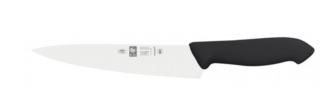 Нож поварской "Шеф" 18см, черный HORECA PRIME 28100.HR10000.180