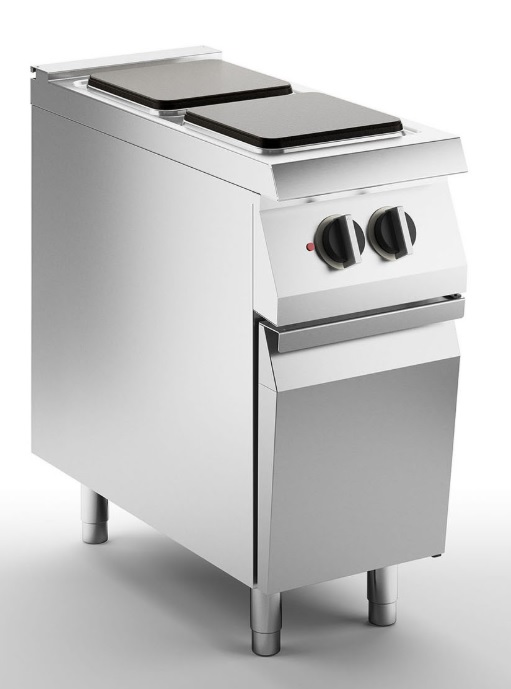 Плита электрическая 2 конфорочн. 700 серии Apach Chef Line SLRE47DS