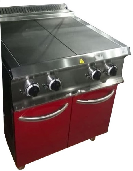 Плита электрическая 4 конфорочн. 700 серии Apach Chef Line GLRLE77OSP/RED