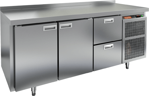 СТОЛ С ХОЛОДИЛЬНЫМ ШКАФОМ HICOLD SN 112/TN (R290)