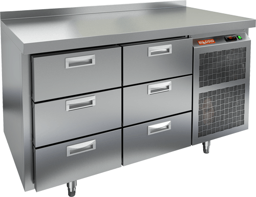 СТОЛ С МОРОЗИЛЬНЫМ ШКАФОМ HICOLD SN 33/BT (R290)