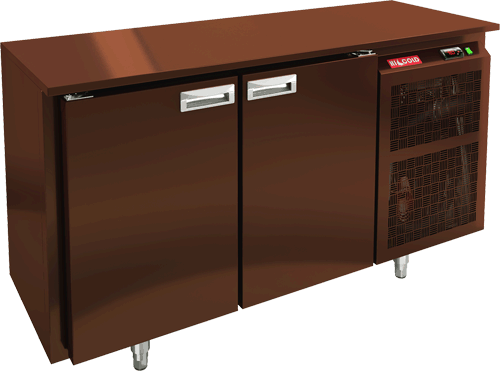 СТОЛ С ХОЛОДИЛЬНЫМ ШКАФОМ HICOLD BN 11/TN BAR (R290)