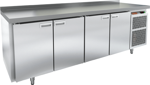СТОЛ С МОРОЗИЛЬНЫМ ШКАФОМ HICOLD SN 1111/BT W (R290)