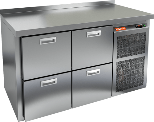 СТОЛ С МОРОЗИЛЬНЫМ ШКАФОМ HICOLD BN 22 BR2 BT (R290)