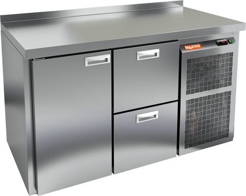 СТОЛ С МОРОЗИЛЬНЫМ ШКАФОМ HICOLD GN 12 BR2 BT (R290)