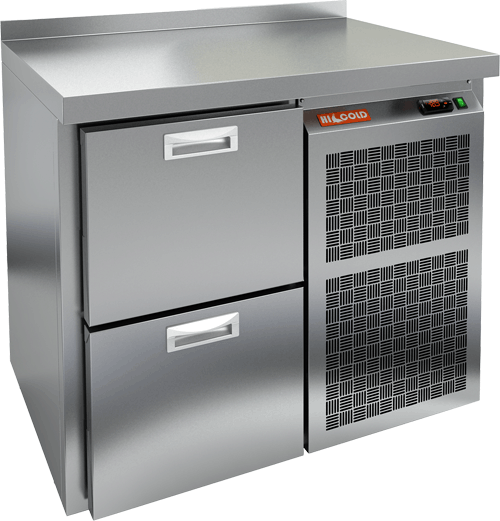 СТОЛ С МОРОЗИЛЬНЫМ ШКАФОМ HICOLD SN 2 BR2 BT (R290)