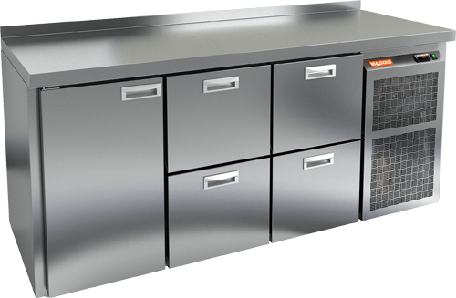 СТОЛ С ХОЛОДИЛЬНЫМ ШКАФОМ HICOLD BN 122 BR2 TN (R290)