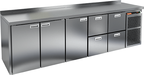 СТОЛ С ХОЛОДИЛЬНЫМ ШКАФОМ HICOLD SN 11122 BR2 TN (R290)