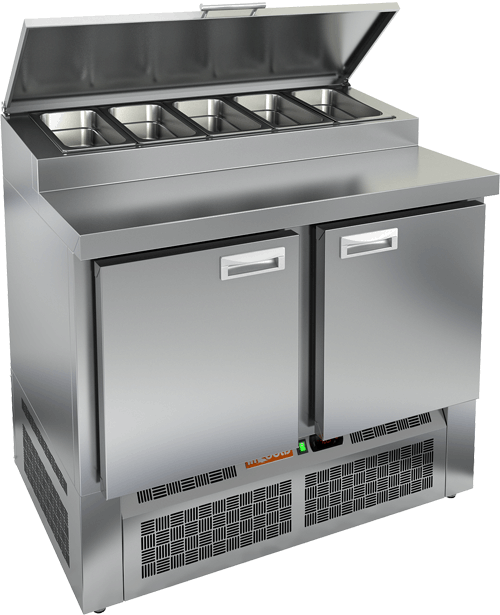 СТОЛ ДЛЯ ПИЦЦЫ HICOLD PZE1-11/GN (1/3H) (R290)