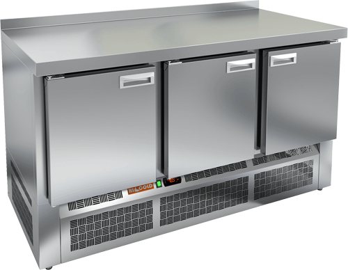 СТОЛ С МОРОЗИЛЬНЫМ ШКАФОМ HICOLD GNE 111/BT (R290)