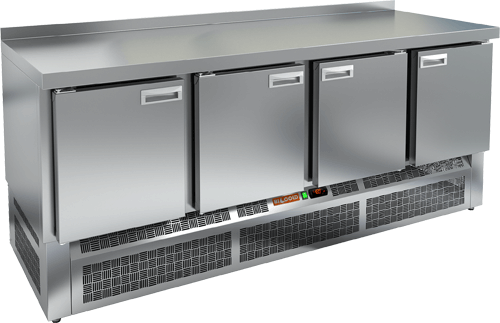 СТОЛ С МОРОЗИЛЬНЫМ ШКАФОМ HICOLD SNE 1111/BT (R290)