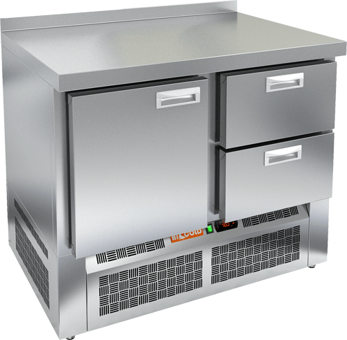 СТОЛ С МОРОЗИЛЬНЫМ ШКАФОМ HICOLD SNE 12/BT (R290)