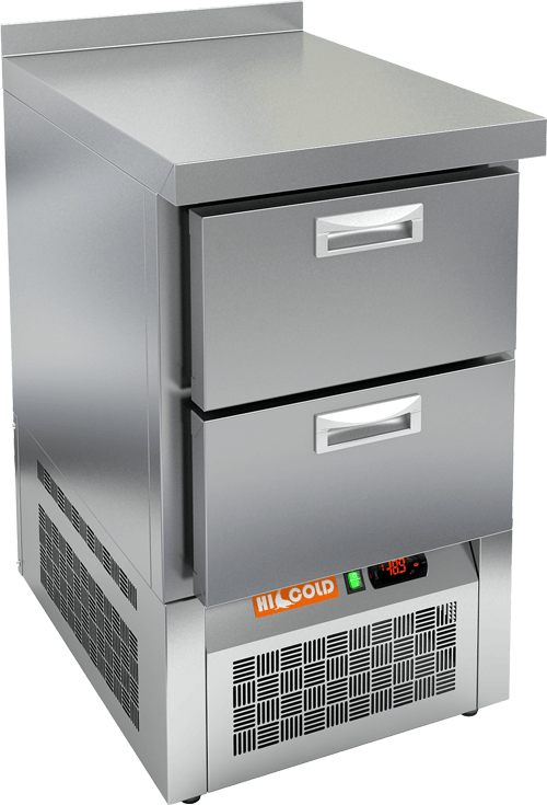 СТОЛ С МОРОЗИЛЬНЫМ ШКАФОМ HICOLD SNE 2/BT (R290)