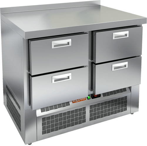 СТОЛ С МОРОЗИЛЬНЫМ ШКАФОМ HICOLD SNE 22/BT (R290)