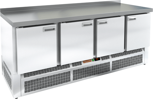 СТОЛ С ХОЛОДИЛЬНЫМ ШКАФОМ HICOLD SNE 1111/TN W (R290)