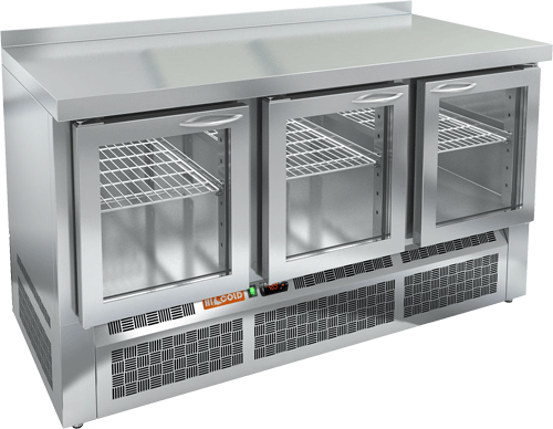 СТОЛ С ХОЛОДИЛЬНЫМ ШКАФОМ HICOLD GNEG 111 HT (R290)